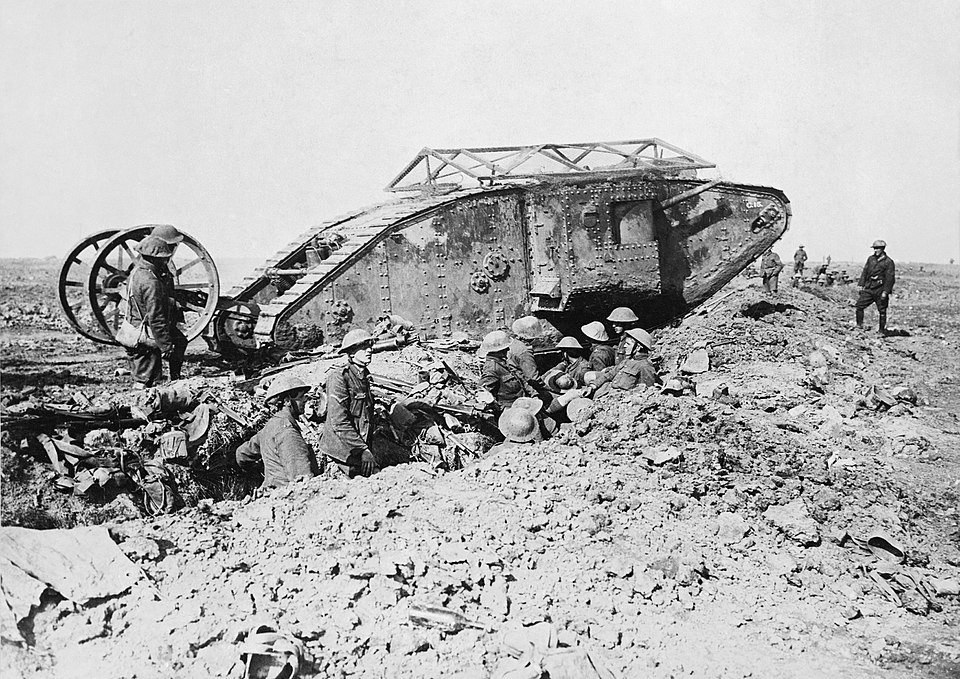 Winston Churchill invented the tank during World War One