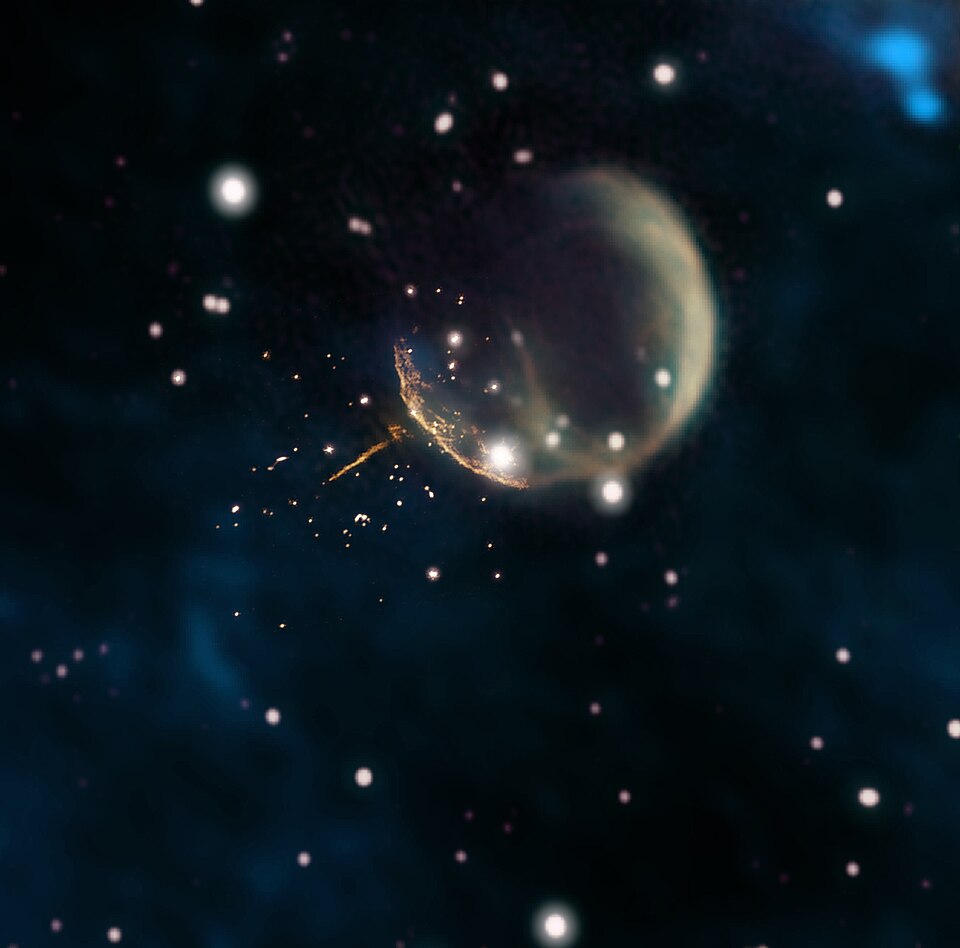 Neutron stars are so dense a teaspoon would weigh billions of tons