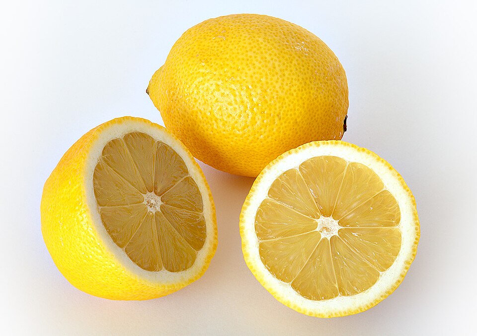 Lemons contain more sugar than strawberries