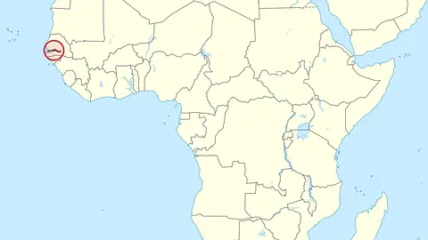 The Gambia Is So Thin It Was Drawn Around a River by Two Colonial Powers