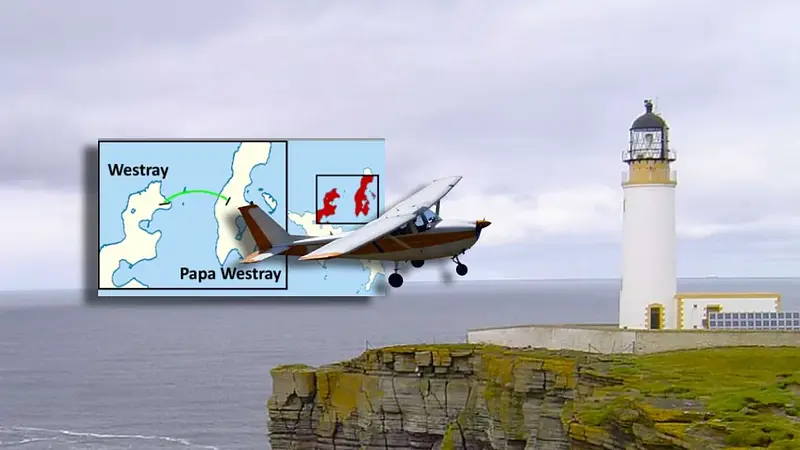 The World's Shortest Commercial Flight Takes Just 90 Seconds