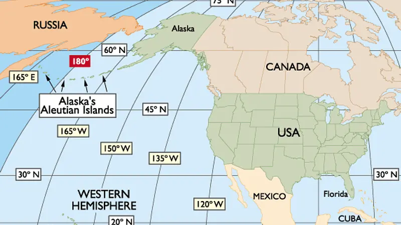Alaska Is Both the Westernmost and Easternmost US State