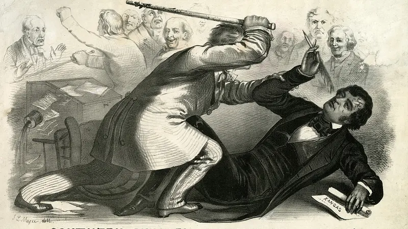 A Senator Beat a Colleague Nearly to Death on the Senate Floor
