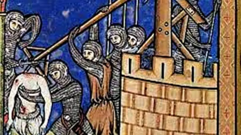The Mongols Used Primitive Biological Warfare by Catapulting Diseased Bodies