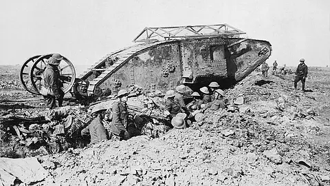 Winston Churchill invented the tank during World War One