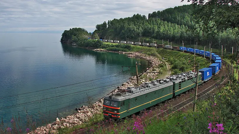 The Trans-Siberian Railroad Spans Eight Time Zones