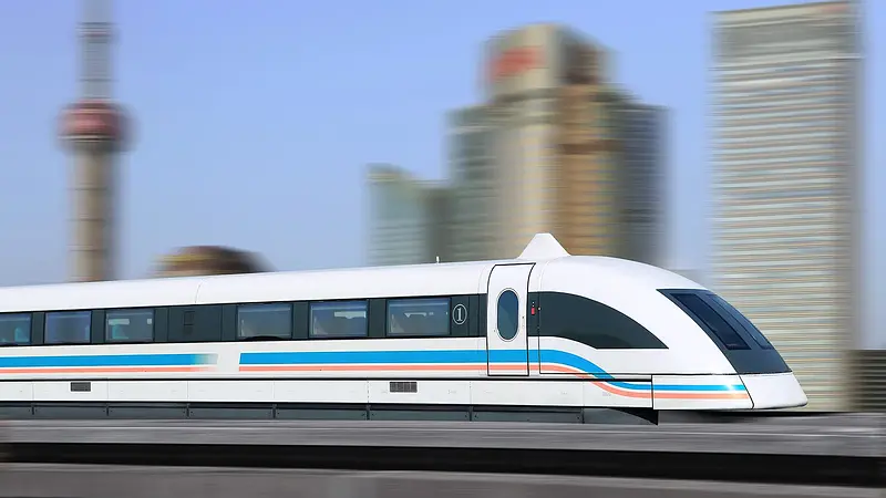 Maglev Trains Float Above the Track Using Magnetic Levitation