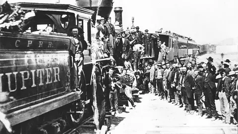 The Transcontinental Railroad Reduced Cross-Country Travel from Months to Days