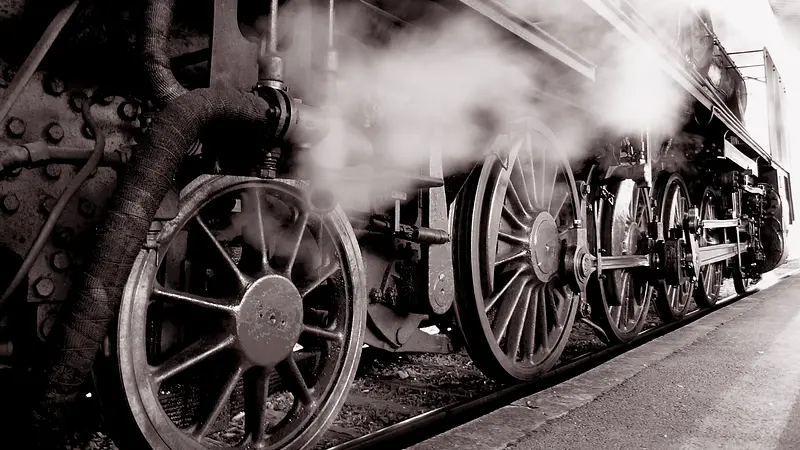Steam Locomotives Required Up to 14 Coupled Driving Wheels