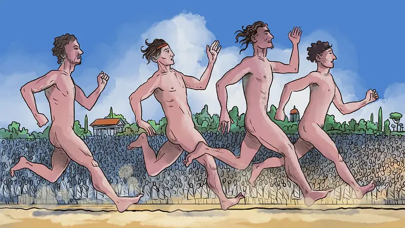 Ancient Olympic Athletes Competed Completely Naked