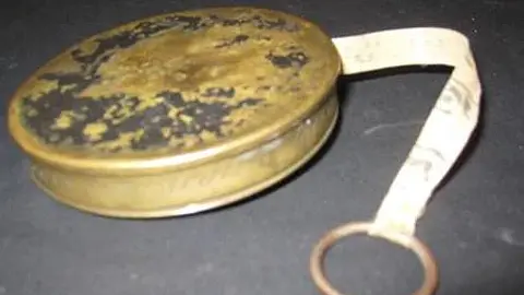 The First Tape Measures Were Made From Discarded Hoop Skirts