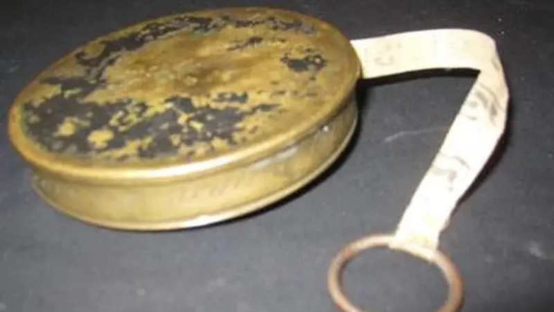 The First Tape Measures Were Made From Discarded Hoop Skirts