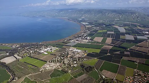 The Dead Sea is the lowest point on Earth's surface